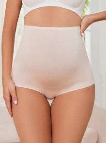 Calzoncillos minimalistas de unicolor para maternidad, uso casual de todos los días
