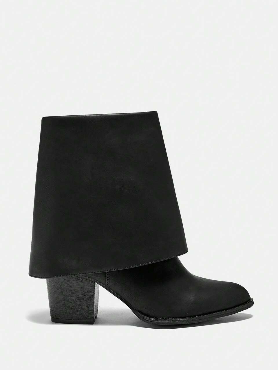 CUCCOO BIZCHIC Women's Fashion Versatile Chunky Heel Ankle Boots For Christmas And New Year Holiday