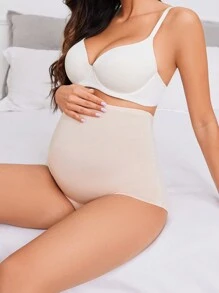 Calzoncillos minimalistas de unicolor para maternidad, uso casual de todos los días