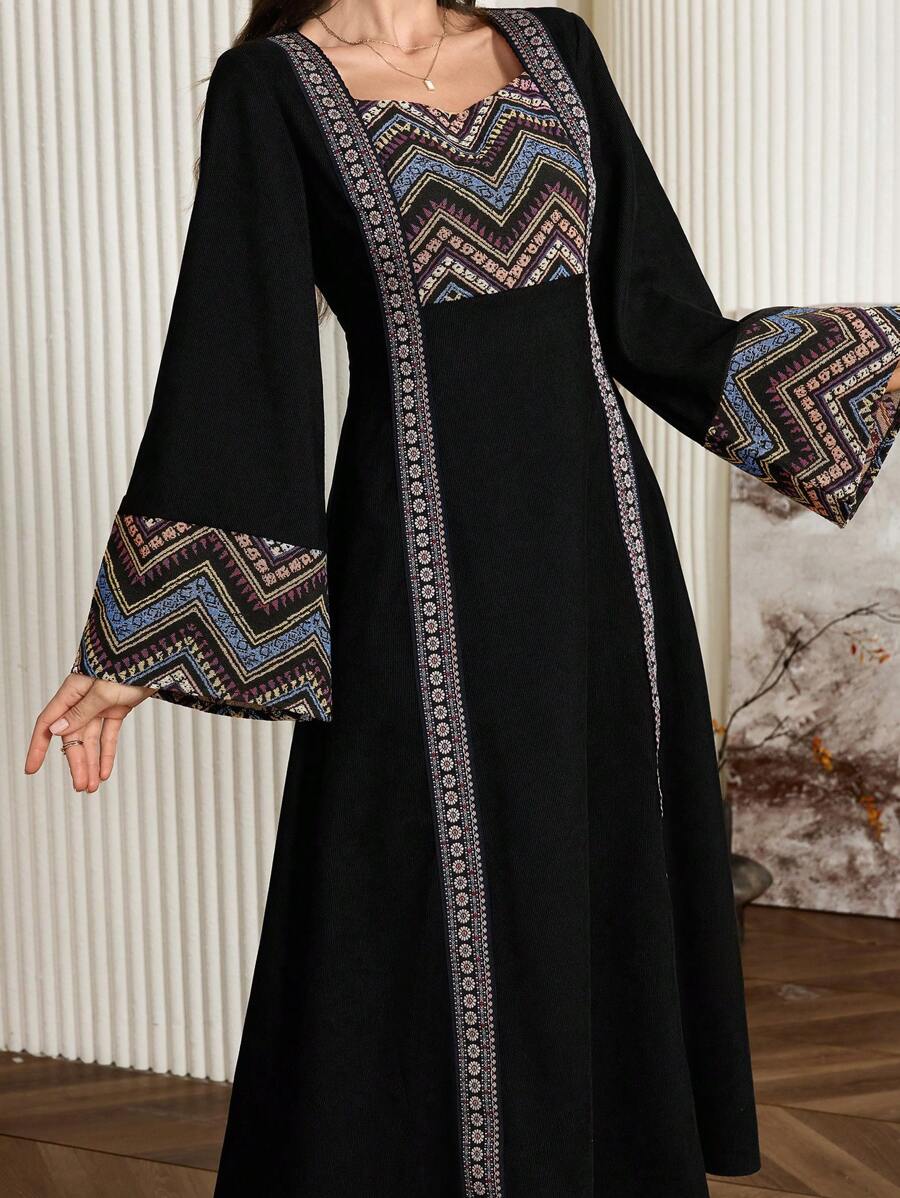 Al Najma 女士土耳其长裙和阿拉伯传统长袍，朴素优雅的 A 字形长袍和 Jalabiya，适合晚会/婚礼嘉宾/周年纪念