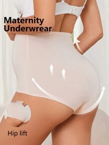 Calzoncillos minimalistas de unicolor para maternidad, uso casual de todos los días