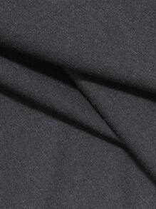 Manfinity ZONE917 Áo thun nam tay ngắn hở vai phong cách đường phố cổ điển phổ biến vui nhộn hoạt hình hip-hop đầu hút thuốc in chữ màu đen, thích hợp đi chơi, - màu đen - Xem 6