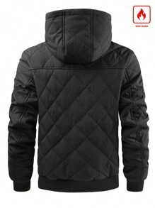 Manfinity Homme 男士休闲连帽保暖夹克