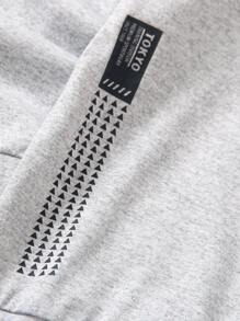 SHEIN 2pcs Young Boy Autumn Winter Casual Letter Pattern Crew Neck Sweatshirt And Pants Loose Fitting Set