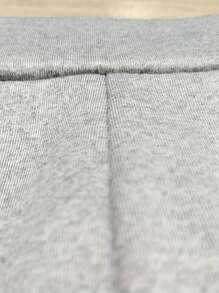 Plus Size Women's Solid Color Skinny Casual Leggings