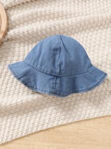 Baby Boys Casual Blue Denim Woven With Cartoon Animal Print Long Sleeve Jumpsuit, Comfortable All-In-One Piece Outfit For Fall/Winter