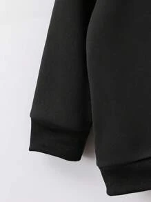 Cartoon Print Hoodie en Broek Casual Trainingspak voor Jong Meisje