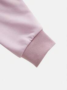 年轻女孩宽松舒适时尚街头风格拉链拼接撞色日常训练户外运动长袖运动衫上衣，秋冬