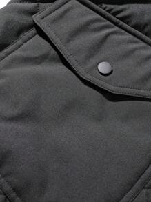 Manfinity Homme 男士休闲连帽保暖夹克