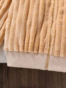 SHEIN Modna puszysta ciepła kurtka dla nastolatków