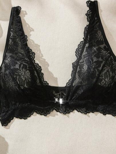 Ladies' Kanten Underwear Set Verleidelijke Lingerie, BH Slipje view 5