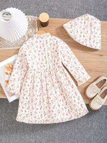 Váy lưới nối tay áo phồng bướm màu hồng ngọt ngào và dễ thương - Nhiều màu - Xem 2