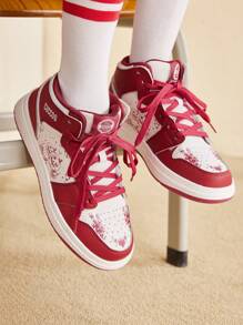 CUCCOO EASI New Arrival Classic High-Top Casual Sport Skateboard Shoes For Women Pumpkins Tainers