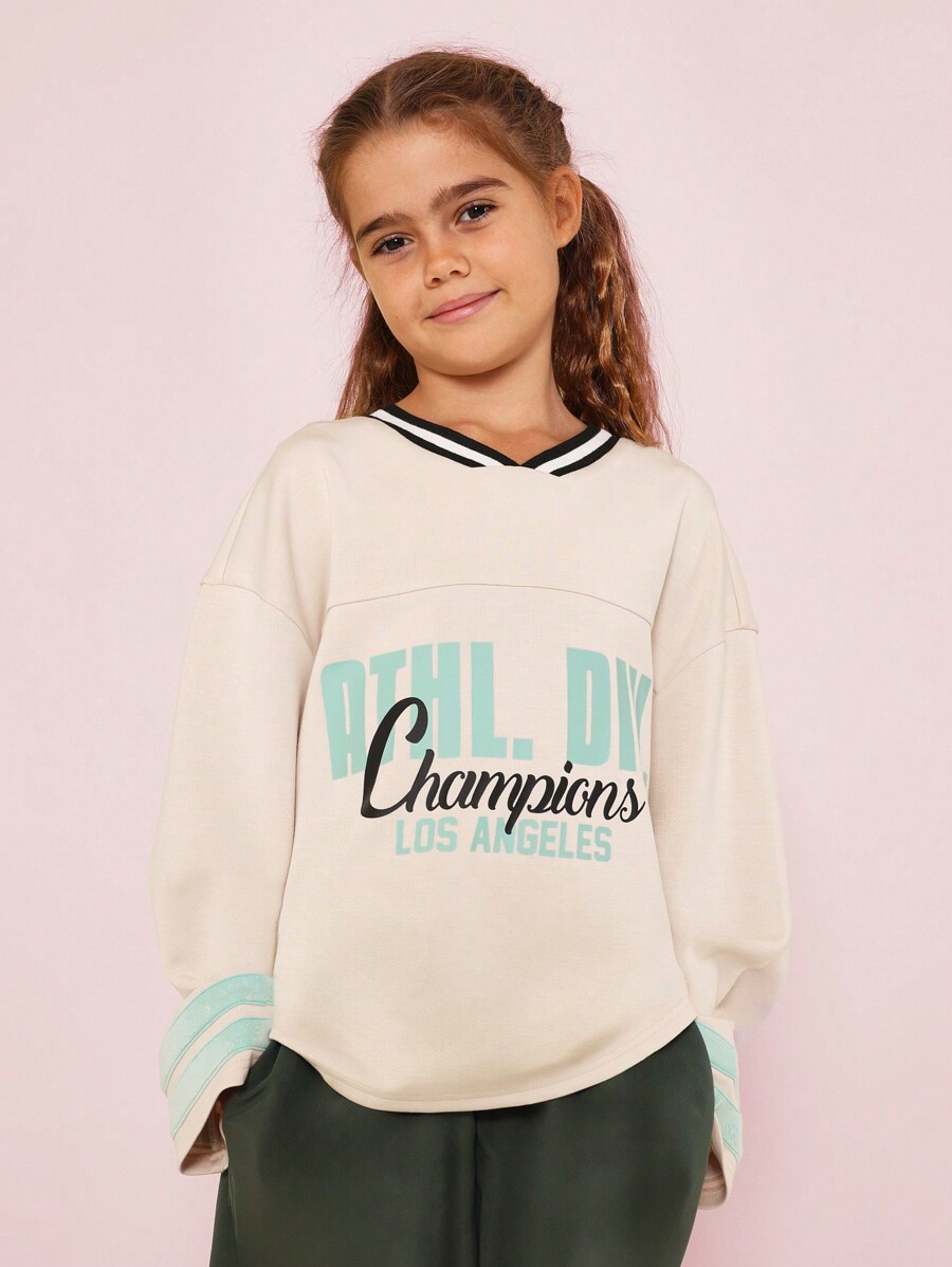 Winkiki Kinder Pullover Mädchen - Langarm Baumwolle OEKO-TEX Weiche Sweatshirts