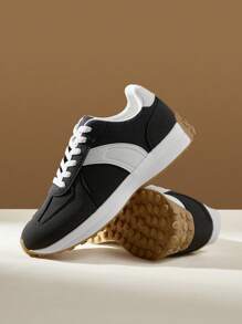 CUCCOO EASI 女士休闲复古运动鞋秋季 - 棕色 - 查看 8