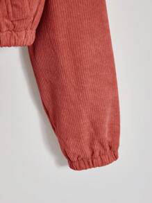 Chiquease Thermal Lined Hooded Jacket - Orange - View 3