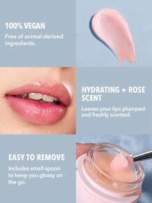 SHEGLAM CrèMe De Soin Pour Les LèVres Pillow Lips Masque RéParateur De Nuit Pour Les LèVres RéDuit Les Ridules Des LèVres Masque De Sommeil Pour Les LèVres Huile De Graines De Jojoba Essence Pour Les LèVres Baume à LèVres à La Vitamine E Base Pour Les LèVres Remise De DiplôMe Anniversaire Vacances Haut ÉTé Automne Y2K ÉLéGant Mode Femmes Marque Maquillage CosméTique Beauté Visage FêTe Plage Voyage Camping Rituals Plein Air ÉCole Campus Excursion Festivals DéCoration Cadeau PréSent Rose Fille Cosplay Jeux Meilleur Couleur Charme Ambiance