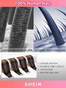 Tape In Hair Extensions Human Hair Skin Weft Tape In Straight Thick Natural Hair Extensions Tape In Hair Tape Ins Hair Extensions - S1B/6/1B - View 3