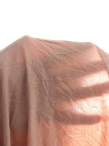 Modelyn Đầm dạ hội dài màu trơn cổ đứng thanh lịch phong cách Trung Đông trang trí đính vải trang trí - Màu Khaki - Xem 3