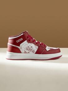 CUCCOO EASI New Arrival Classic High-Top Casual Sport Skateboard Shoes For Women Pumpkins Tainers