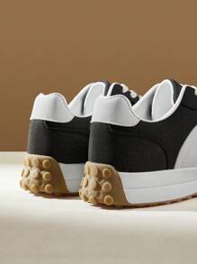 CUCCOO EASI 女士休闲复古运动鞋秋季 - 棕色 - 查看 7