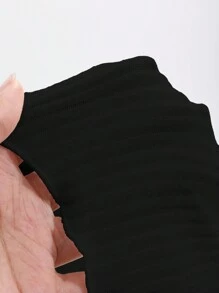 DAZY Women's Slim Fit Hooded T-Shirt, New Arrival Autumn Women Jacket,Fall Women Clothes - Black - View 6