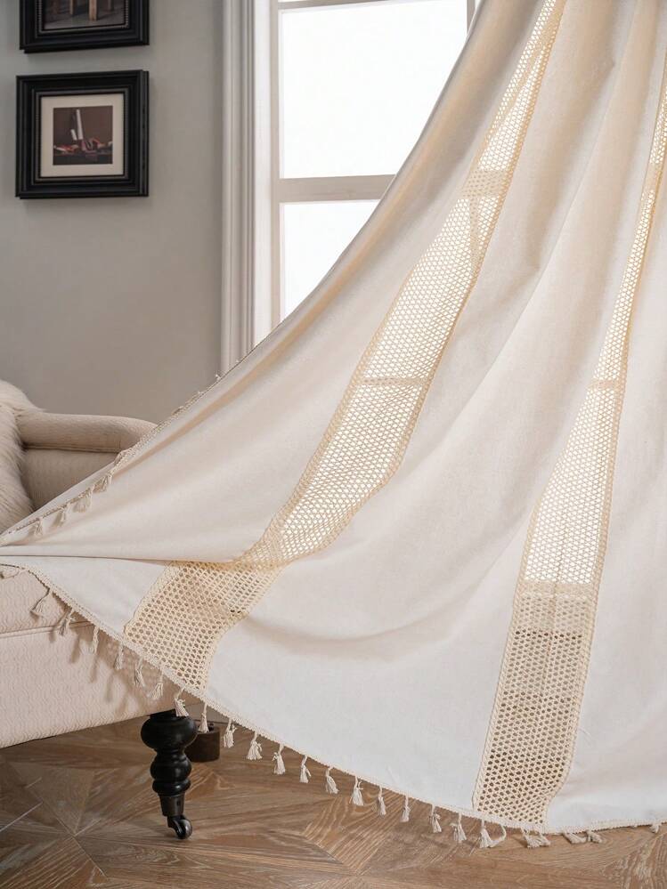 2 Fermatenda In Stile Boho Intrecciato In Corda Di Canapa | Regolabili E Facili Da Usare | Per Soggiorno, Camera, Cucina