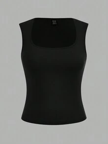 SHEIN LUNE 3pcs Women Casual Tank Tops, Summer Basic Top