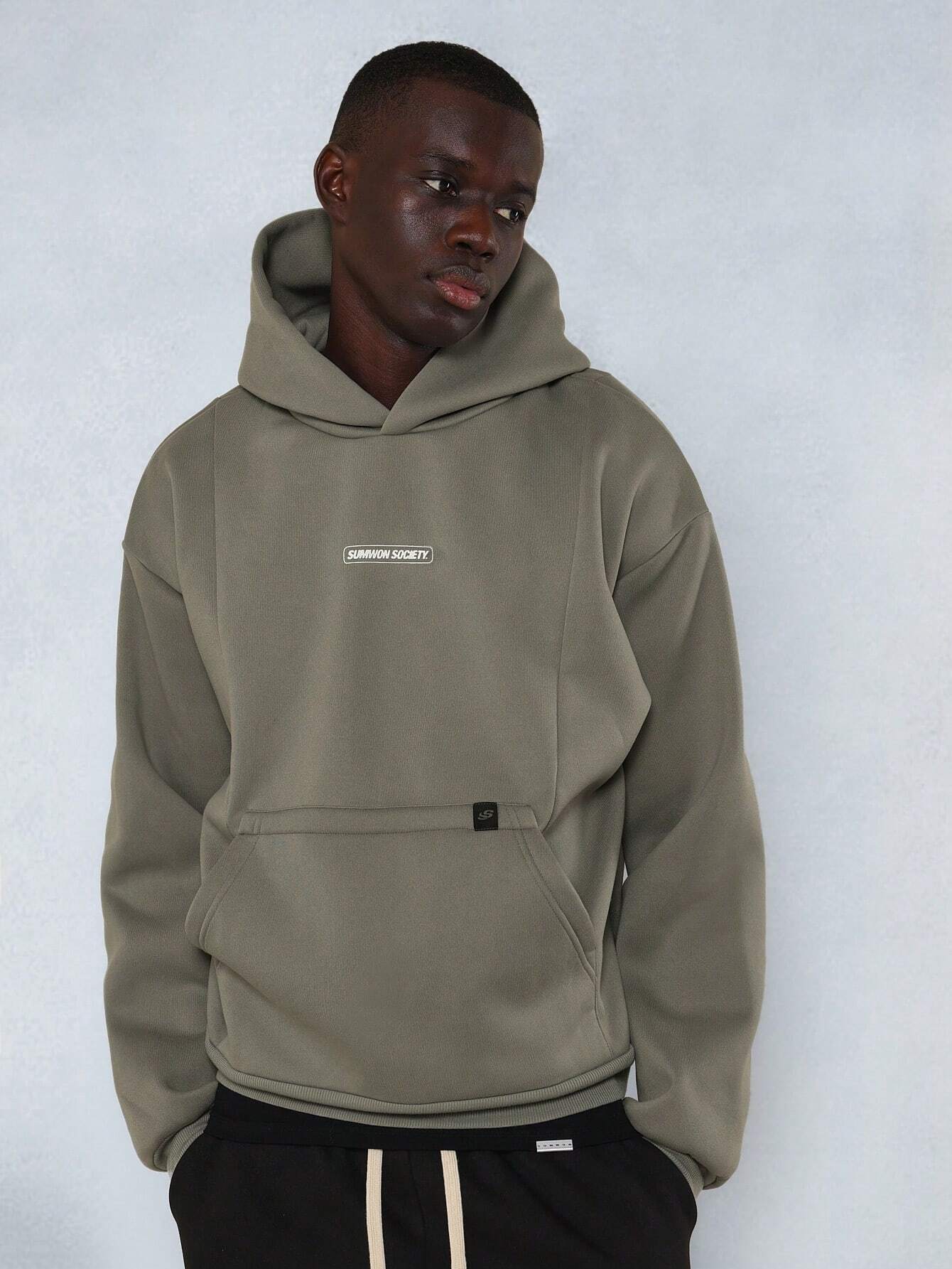 Sudadera con capucha extragrande y acogedora Summon Society Essential