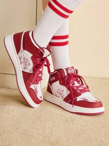 CUCCOO EASI New Arrival Classic High-Top Casual Sport Skateboard Shoes For Women Pumpkins Tainers