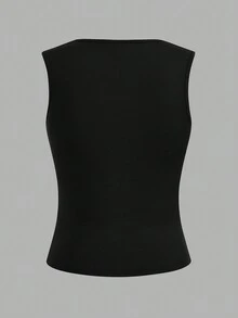 SHEIN LUNE 3pcs Women Casual Tank Tops, Summer Basic Top