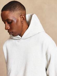 SUMWON Sudadera con capucha premium de felpa pesada y cómoda con bolsillo central, ropa casual de calle, ropa de estar en casa para otoño e invierno, esencial diario