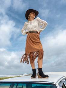 Styleloop Women's New Fashion Short Boots Fall - Black - View 4