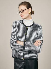 BizChic Women's Black Long Sleeve Jacket, Elegant Commuter Style Suitable For Thanksgiving, Christmas - Black - View 4