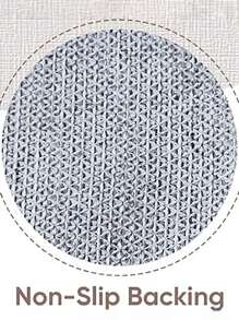 Thảm trang trí họa tiết hình học cho phòng ngủ và phòng khách - trái cam - Xem 8