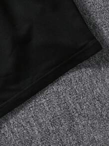 男士卡通字母图案抽绳短裤