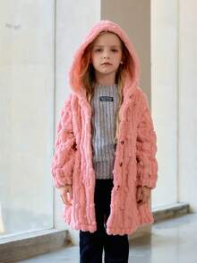 适合 4-7 岁女孩的时尚荷叶边蕾丝领夹克，适合休闲或正式场合。优雅且设计精巧，收腰，可分层穿着或作为外套。展现儿童时尚可爱的街头风格。 - 彩色 - 查看 8