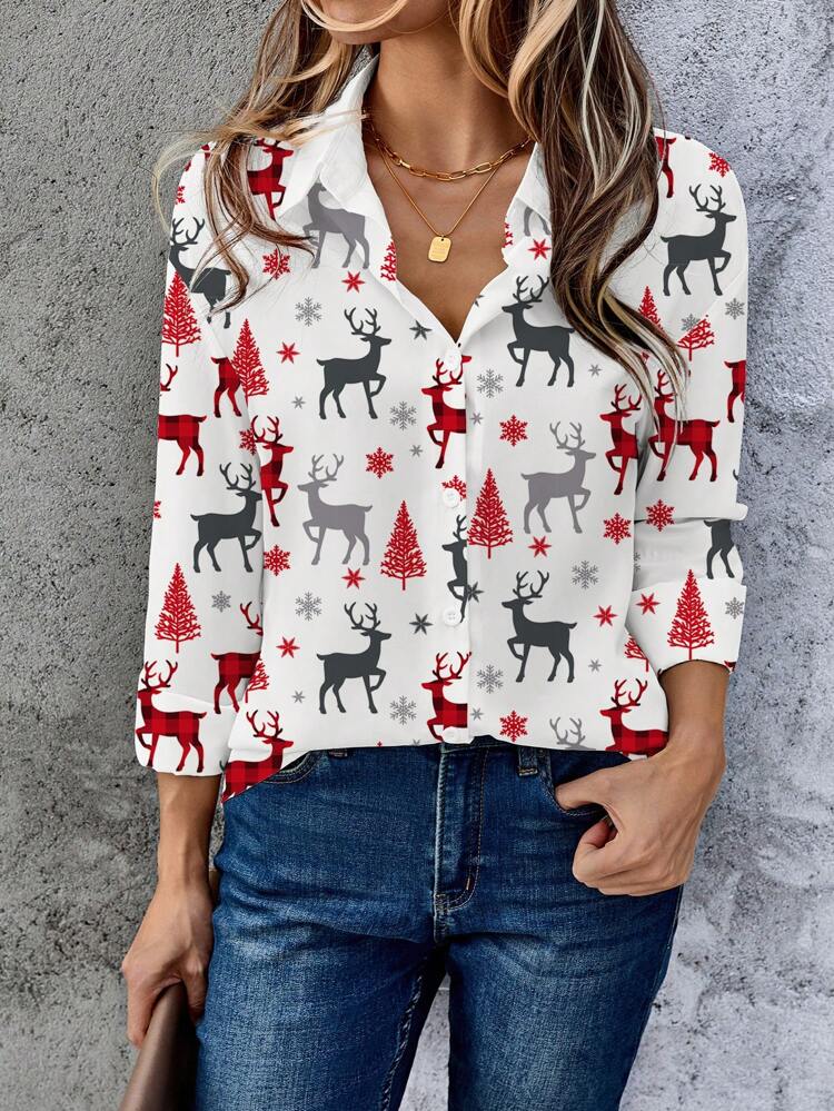 Christmas Dress,Short Sleeve Tops