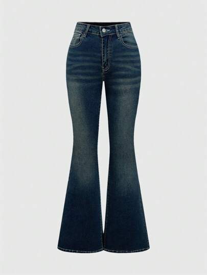 パンツ fairy grunge fade flare denim jeans fairy grunge fade flare denim jeans - メルカリ