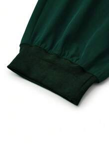 TaskEZ 2pcs Plus Size V-Neck Casual Daily Wear Summer Short Sleeve Top And Pants Set, Plus Size Uniforms & Scrubs