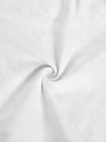 SHEIN 2pcs Tween Boy Contrast Color Printed Mountain Design Zipper Closure Warm Outdoor Top & Pants Sports Set