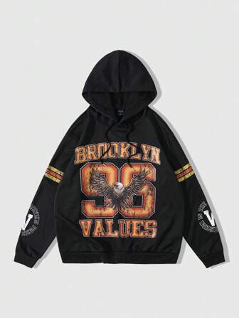 Street Life Sudadera con capucha casual para hombre, apta para primavera, otoño e invierno