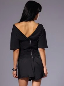 MUSERA 系带T恤裙 Y2k 春夏