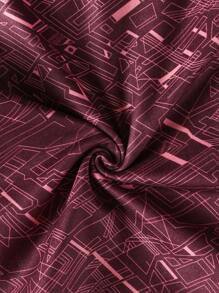 4pcs/Pack Men's Casual All-Over Print Boxer Briefs - Multicolor - View 7