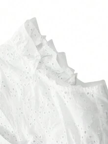 女士慕尼黑啤酒节 Dirndl 衬衫传统巴伐利亚 Dirndl 衬衫 V 领短款上衣，万圣节