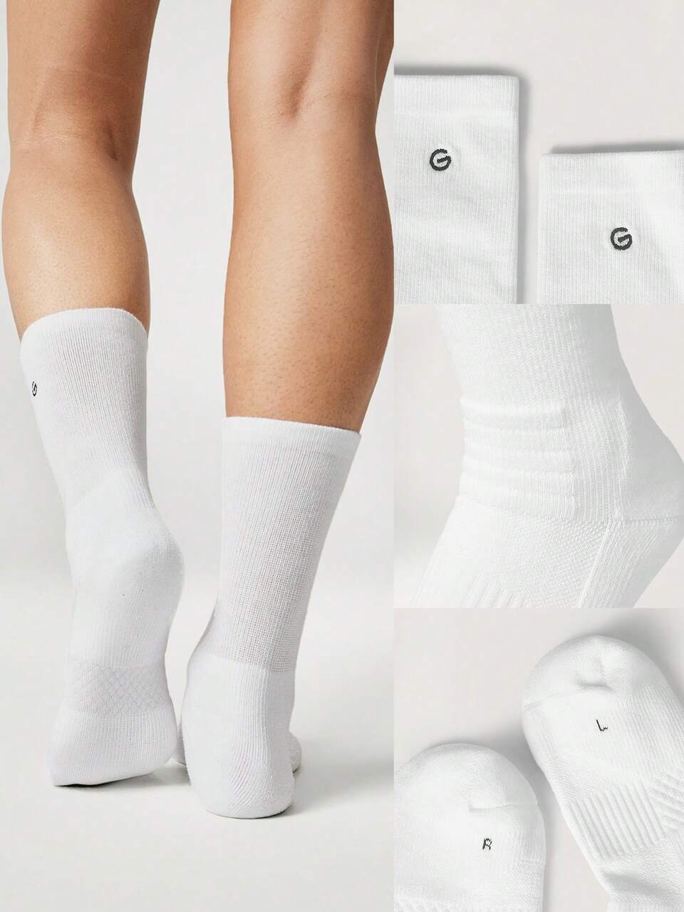 Cotton-Blend Soft Comfort Daily Support Loose Fit Slouch Socks