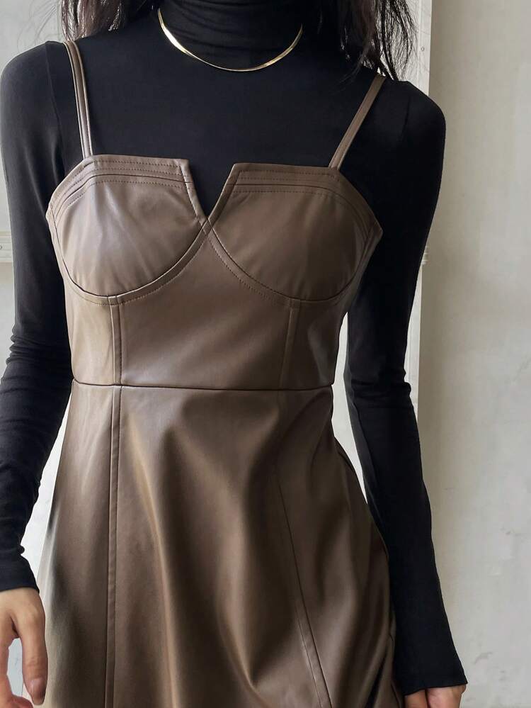 Women's Solid Color Elegant Sleeveless Dress