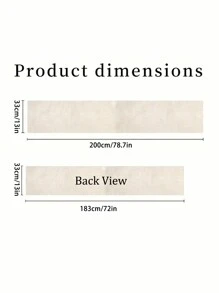 1pc Christmas Holiday Table Runner - Woven Polyester 100%, Cute Gingerbread & Christmas Tree Design, Rectangular Kitchen Dining Table Decor, Party Tabletop Decoration, Home Room Decor Table Runner For Festive Meals - Multicolor - View 2