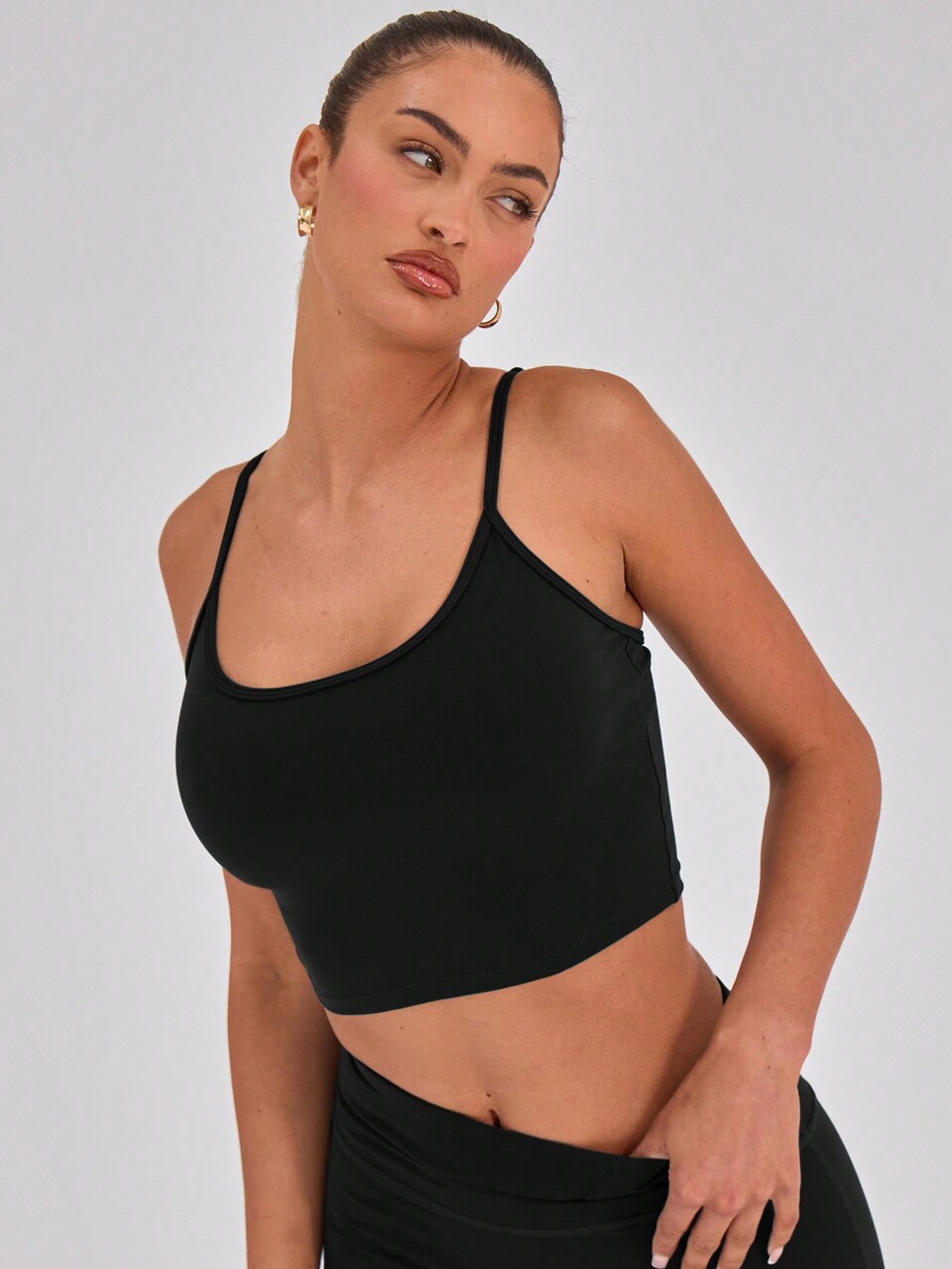 Active Black High Waisted Sculpt Flare S Leggings
