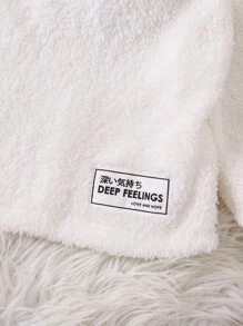 SHEIN 3pcs Set Young Girl Plain Fleece Casual Stand Collar Half-Zip Cropped Sweatshirt, Double-Sided Fleece, Warm,In Fall/Winter - Multicolor - View 5